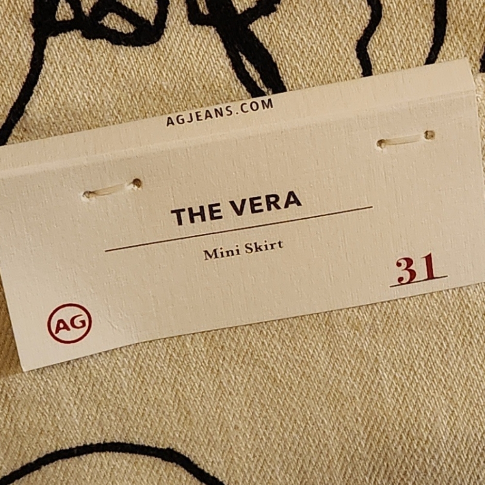 AG "the vera" mini skirt